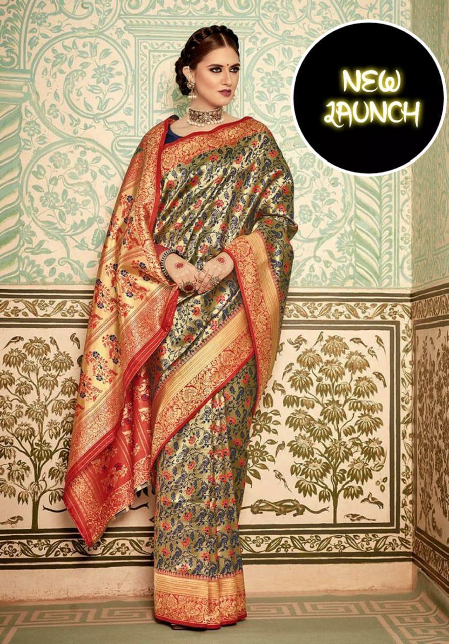 Latest addition Soft Lichi Silk Saree