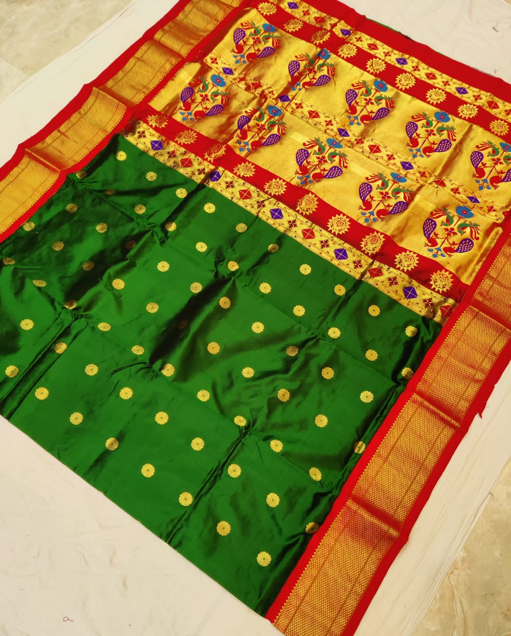 Pure Silk Yeola Paithani
