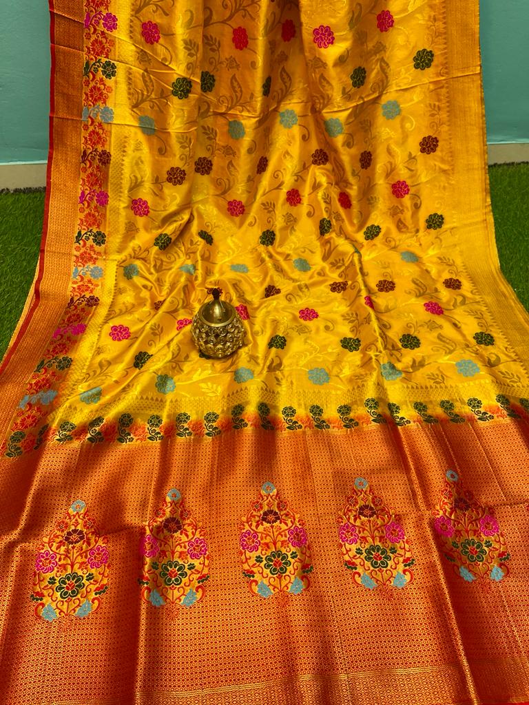 Designer Brocade Paithani Saree Online