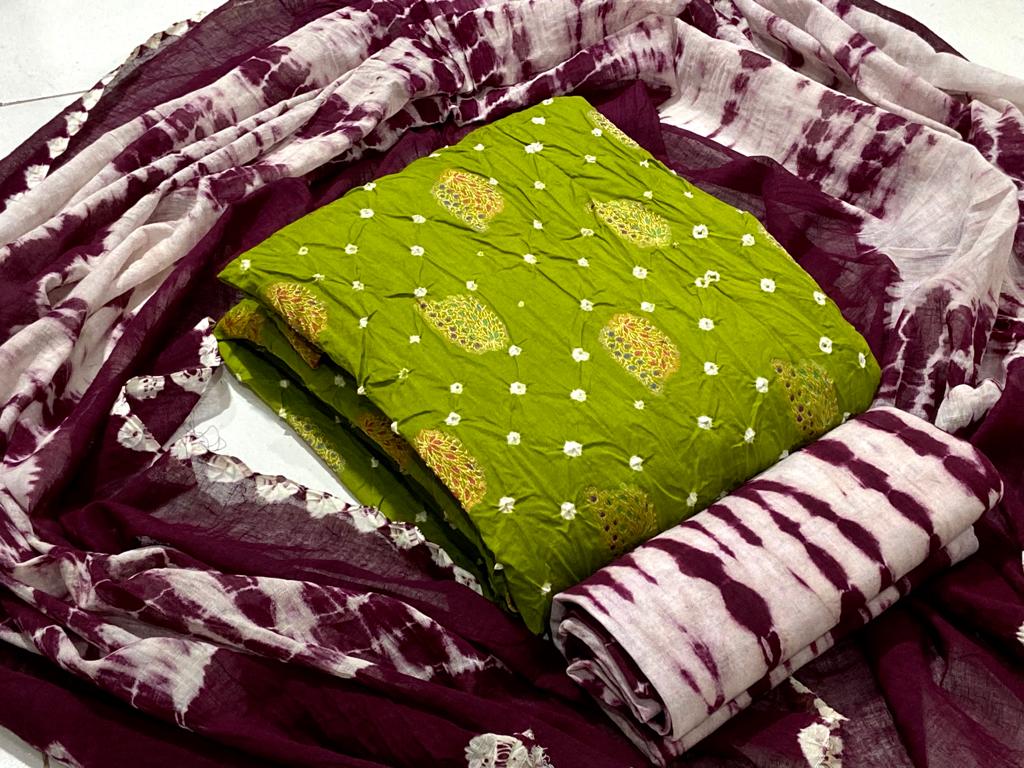 Pure Soft Cotton Dress Material