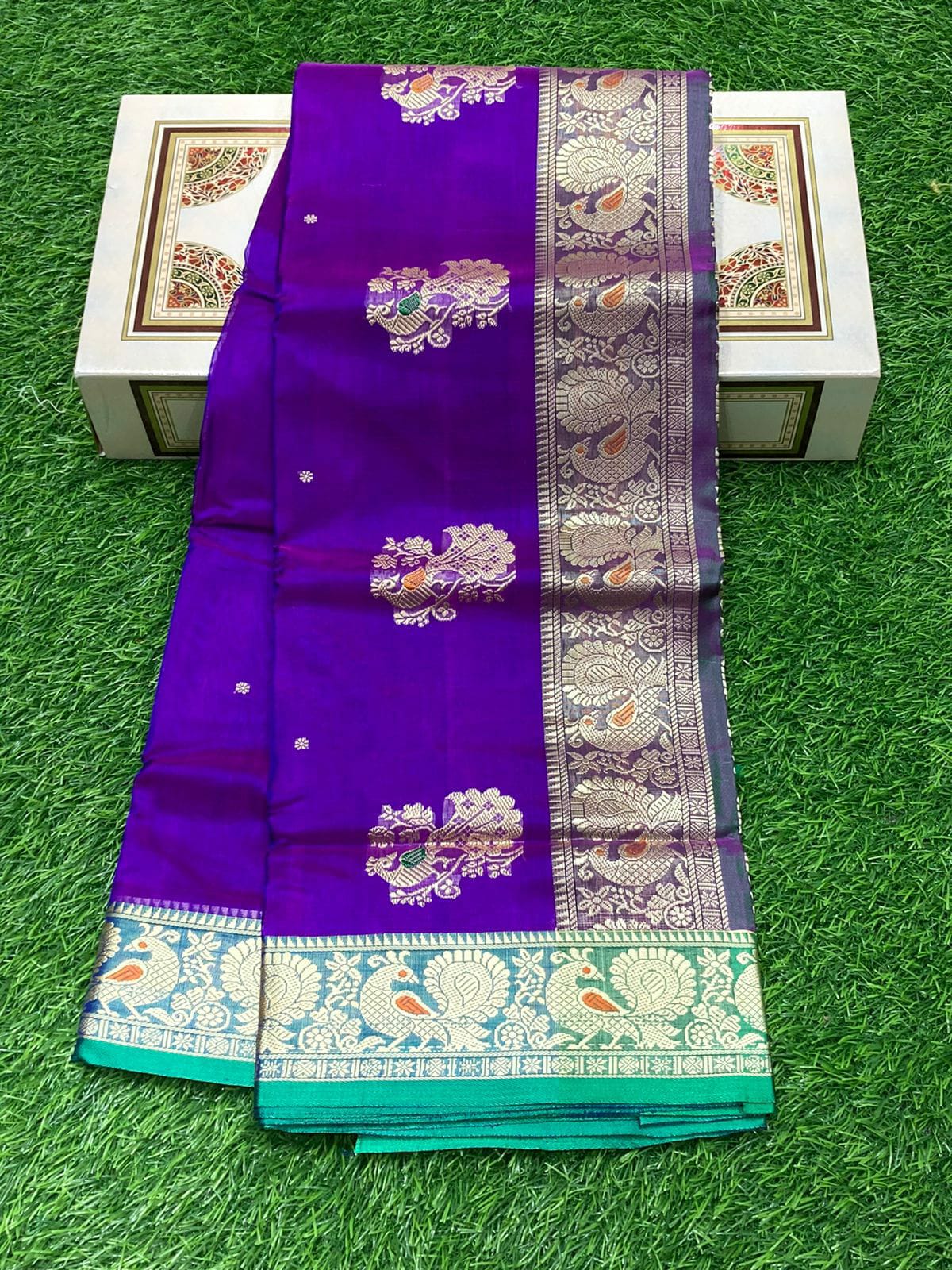 Pure Silk Peshwai Saree