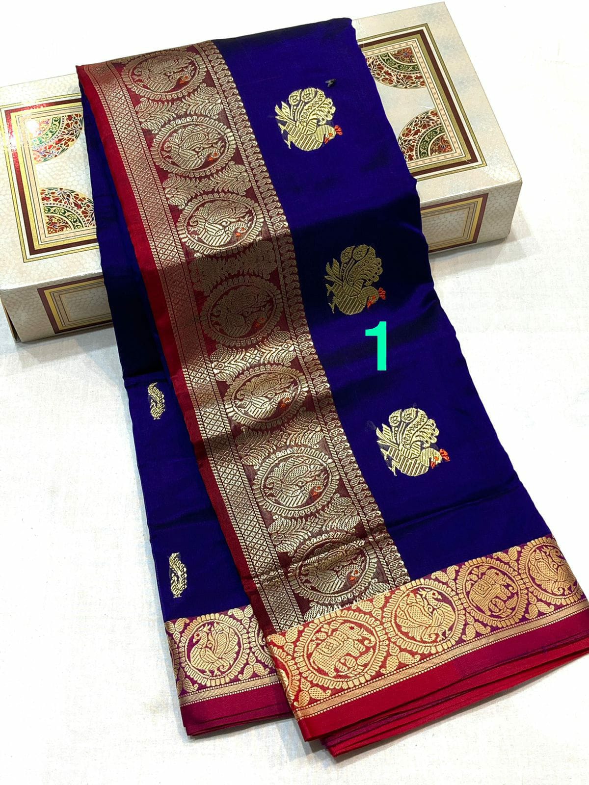 Pure Silk Peshwai Saree
