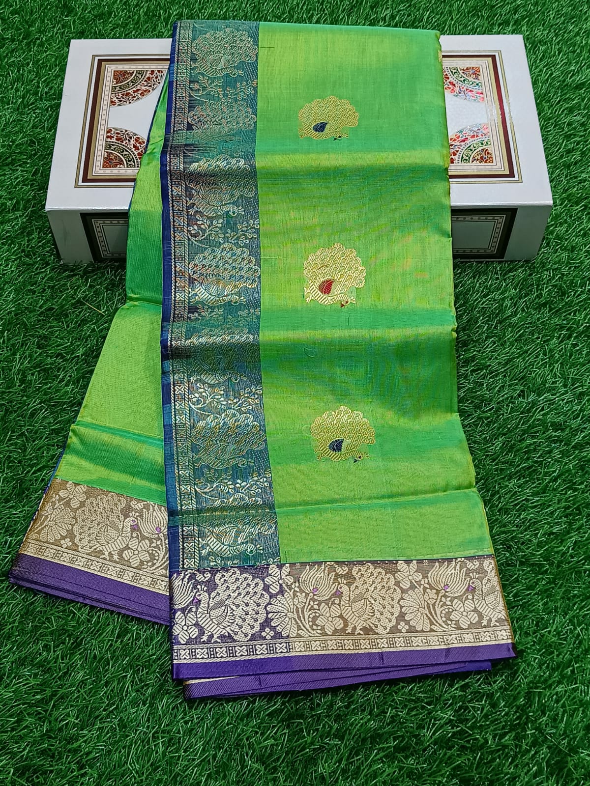 Pure Silk Peshwai Saree
