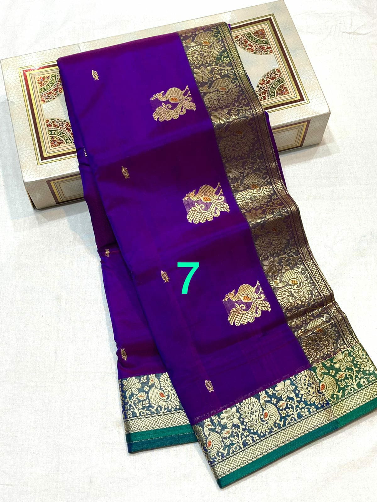 Pure Silk Peshwai Saree