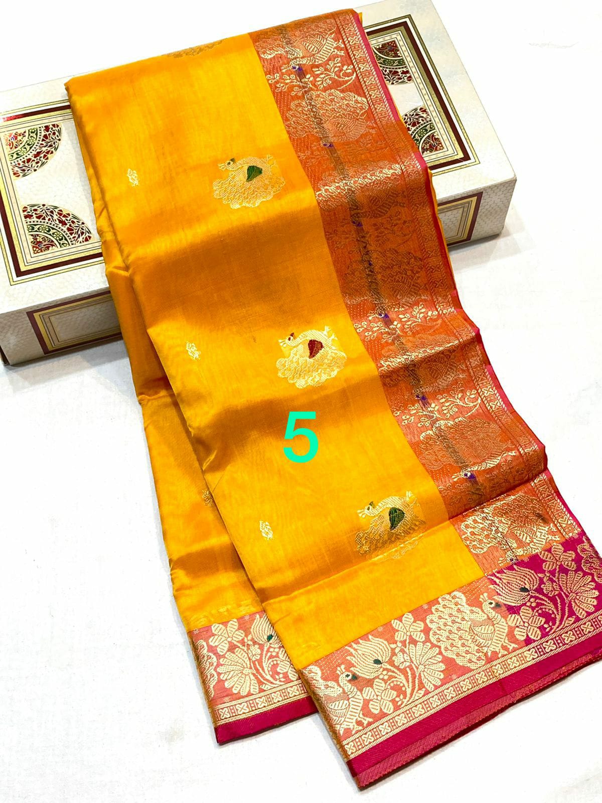 Pure Silk Peshwai Saree