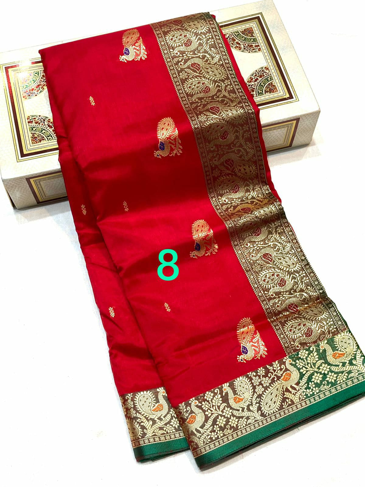 Pure Silk Peshwai Saree