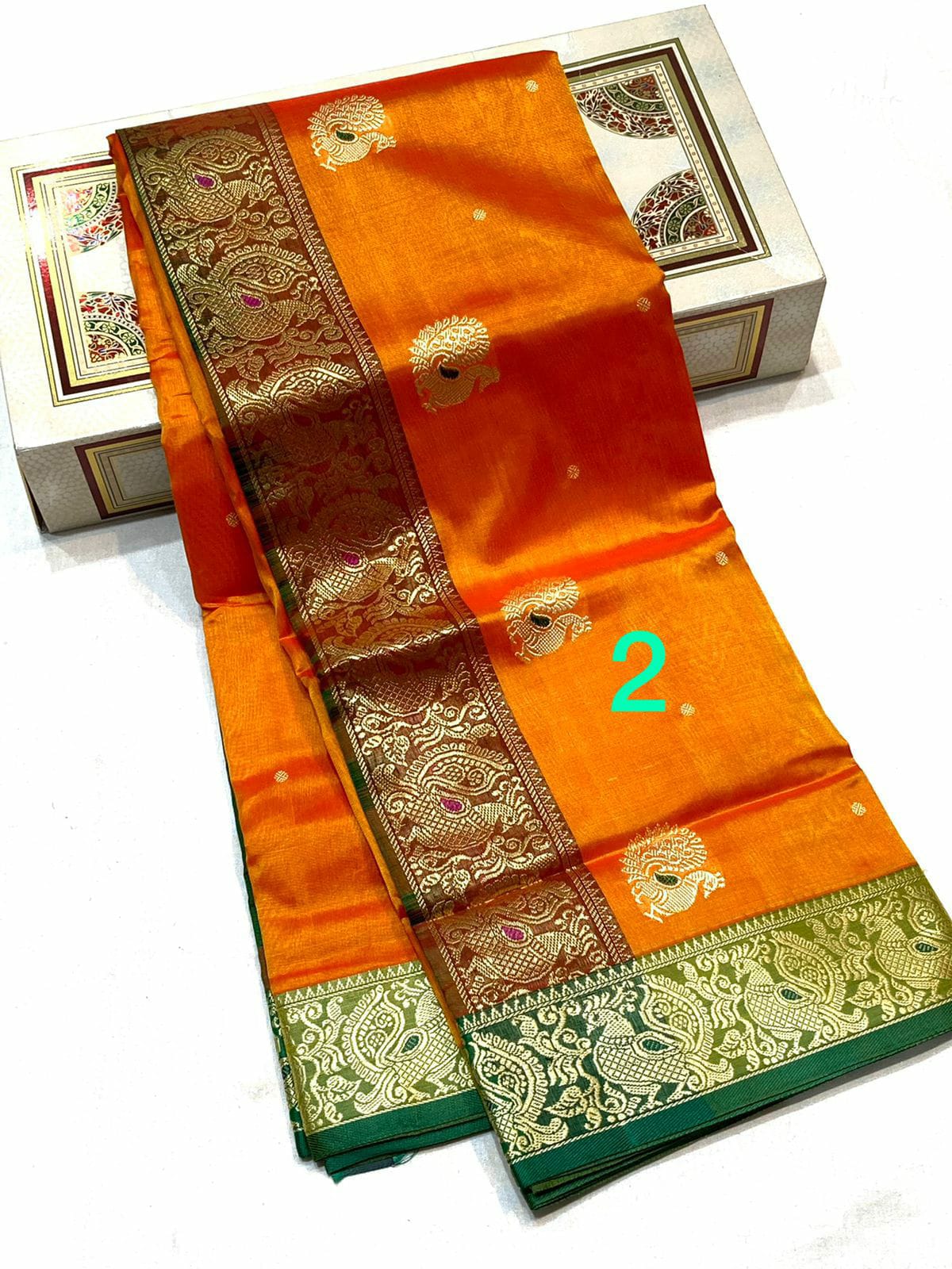 Pure Silk Peshwai Saree