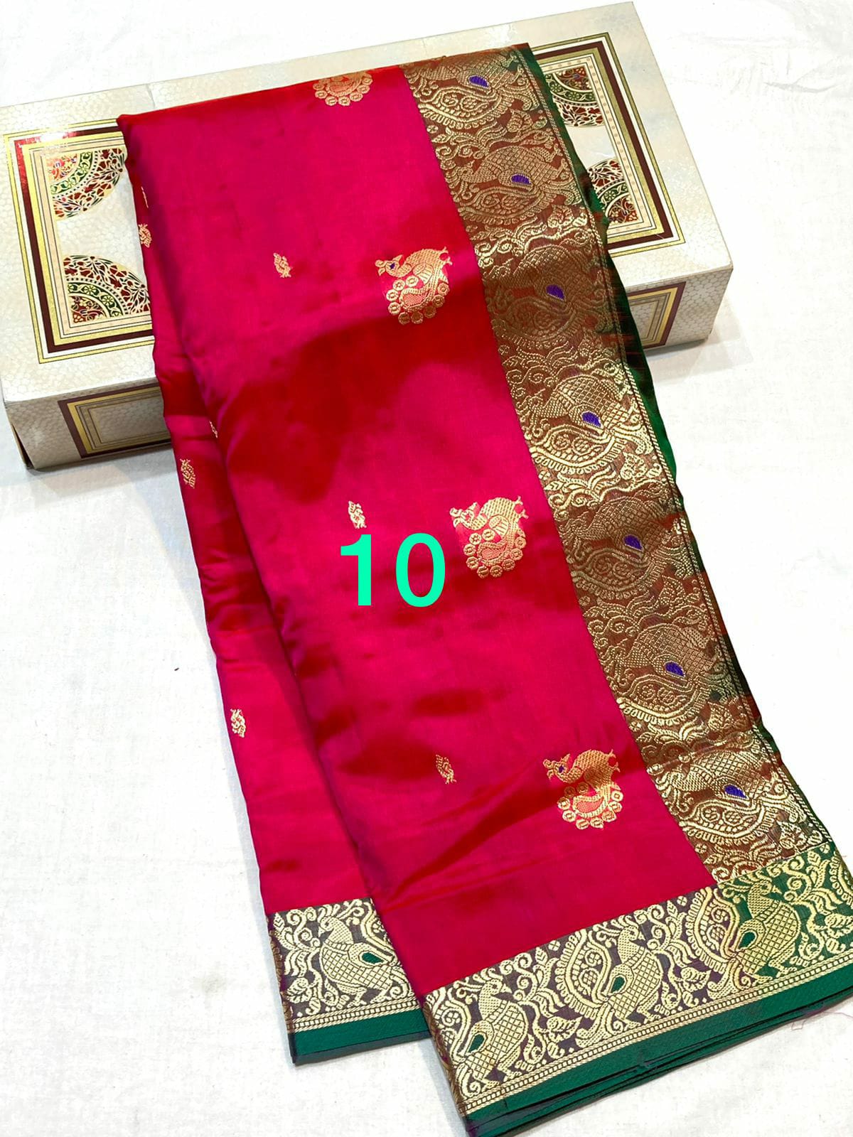 Pure Silk Peshwai Saree