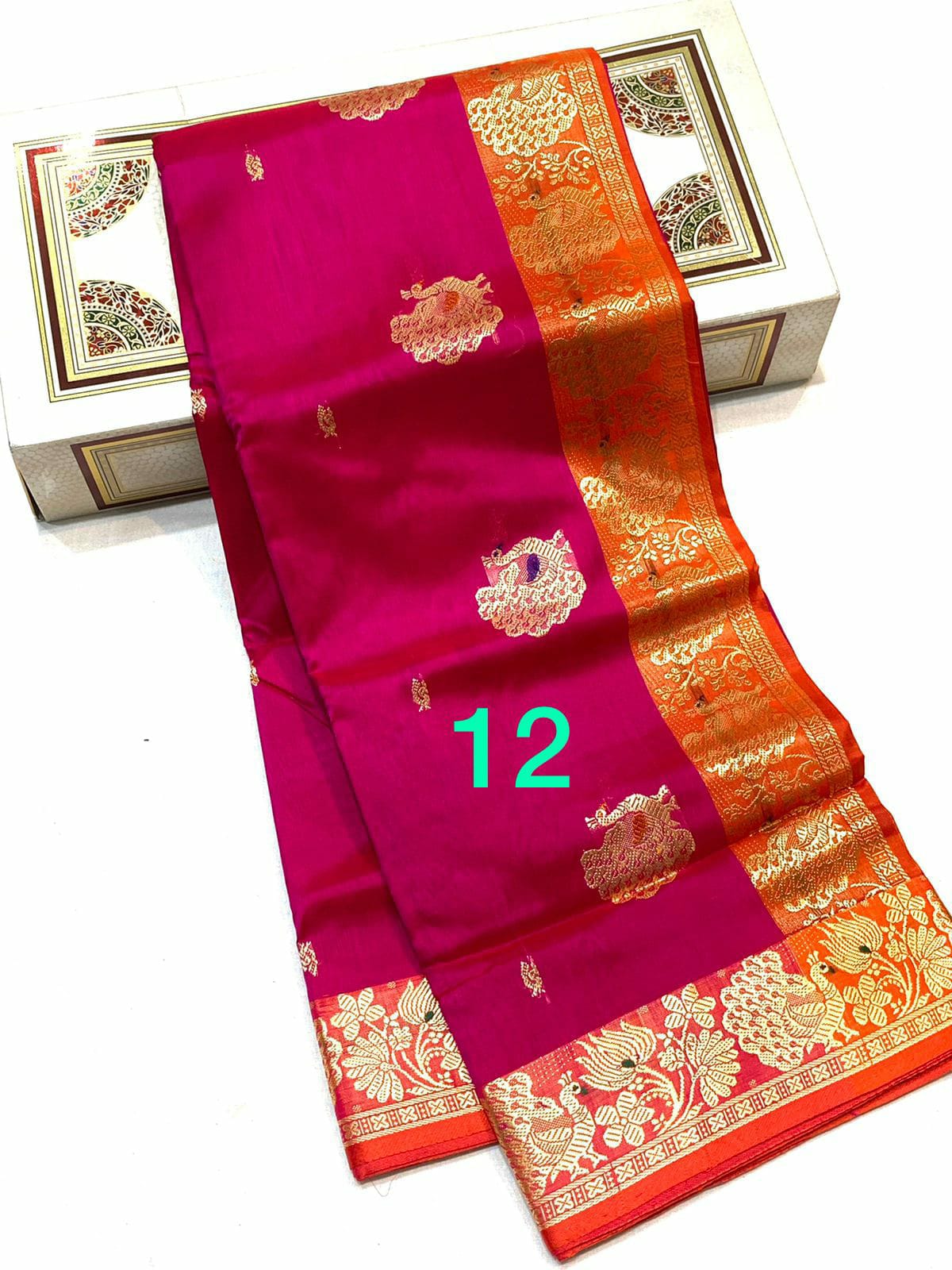 Pure Silk Peshwai Saree