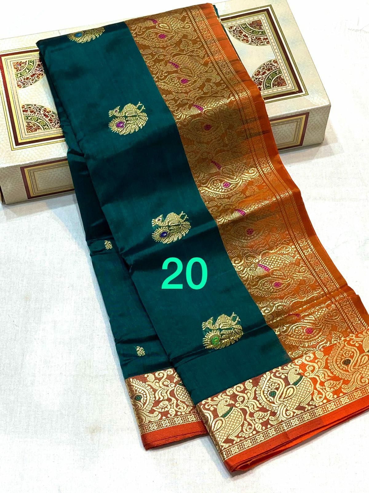 Pure Silk Peshwai Saree