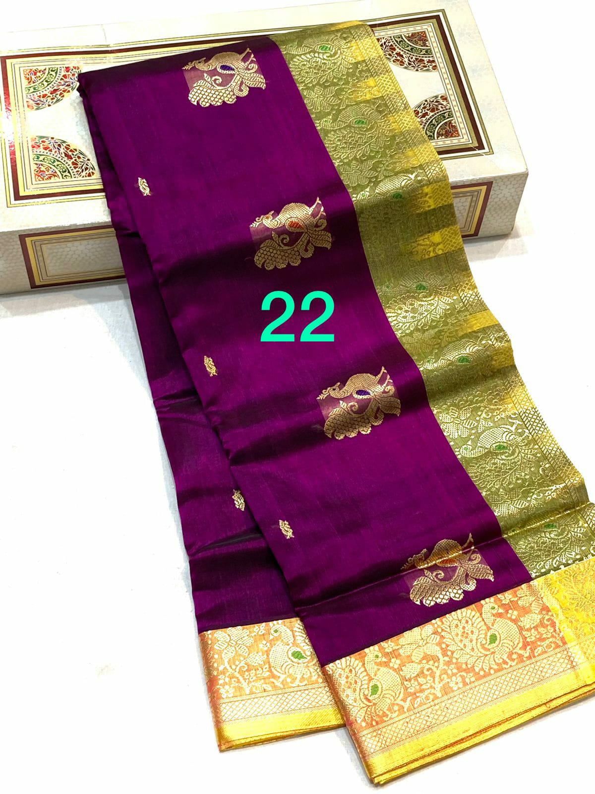 Pure Silk Peshwai Saree