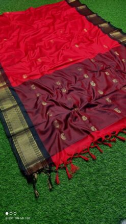 Alternative view of Paithani Border Saree