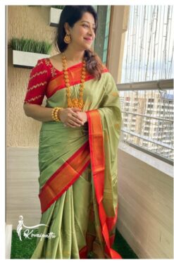 Paithani Border Saree