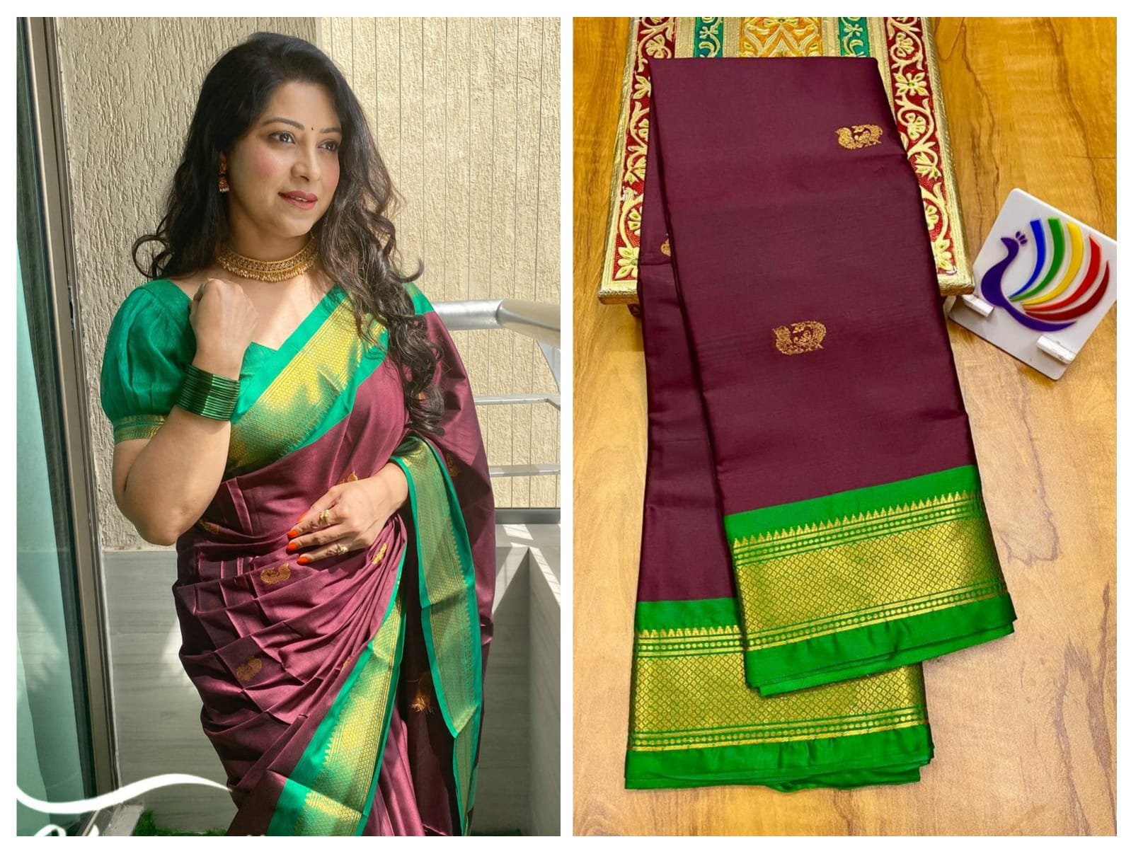 Paithani Border Saree