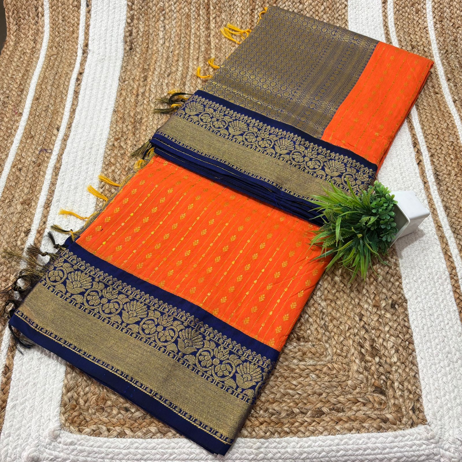 Premium Putta Cotton Saree