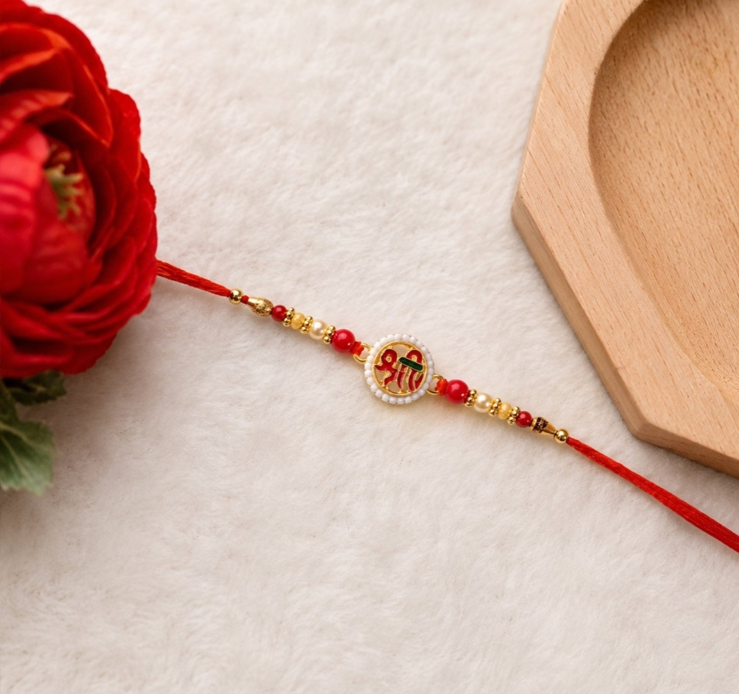 Random Beads Rakhi
